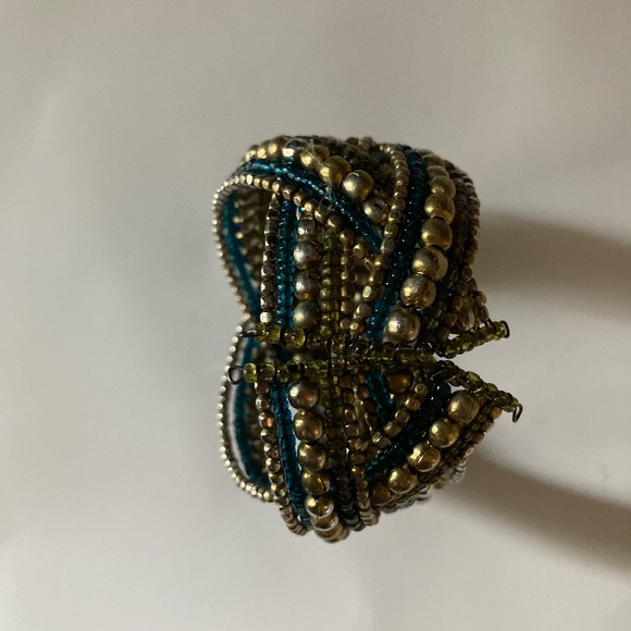 Beaded Cuff Bracelet - Picture 4 of 6